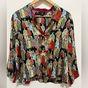 Natori Dynasty Pajama Top